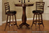 Legacy Sterling Backed Stool with Pub 