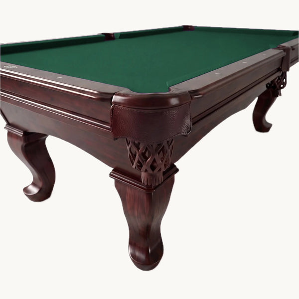 7’ C.L. Bailey Elayna Pool Table Traditional Mahogany
