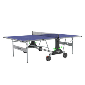 KETTLER Axos Outdoor Table Tennis Table 2-Player Bundle