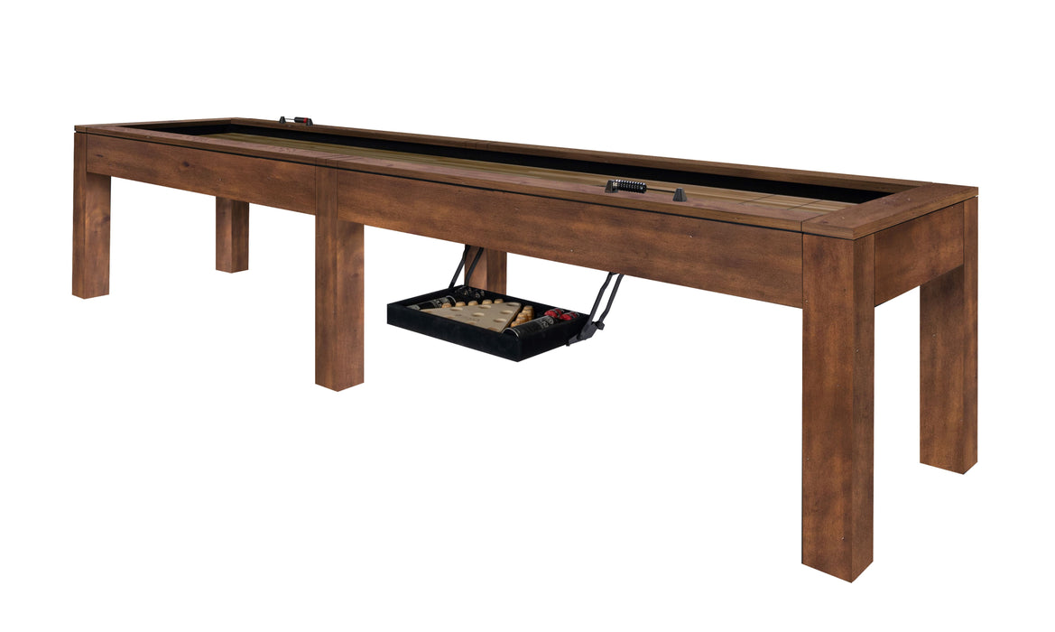 12' Legacy Billiards Baylor Rustic Shuffleboard