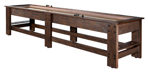 Legacy Billiards 14' Clark Shuffleboard Whiskey Barrel