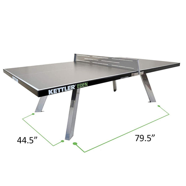 KETTLER Eden Outdoor Stationary Table Tennis Table