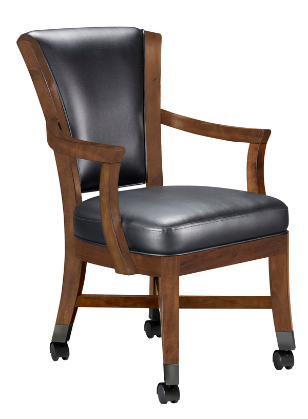 Elite Caster Game Chair- Rustic Finish