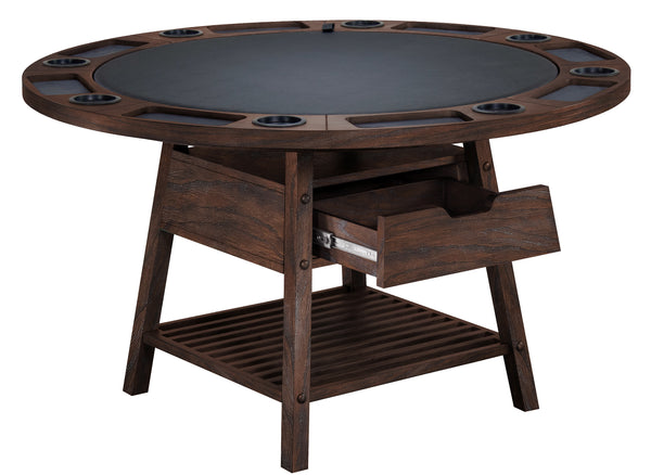 Legacy Emory Game Table Rustic Finishes