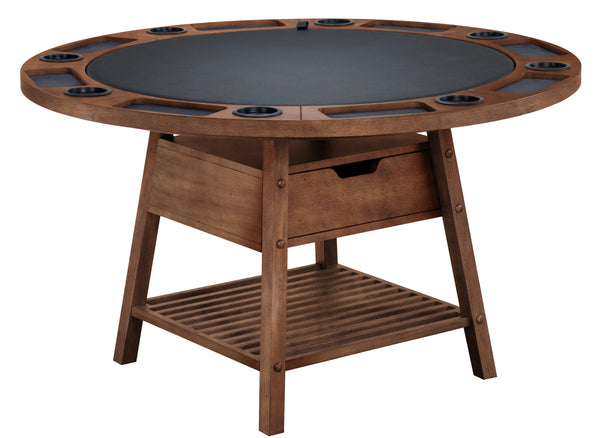 Legacy Emory Game Table Rustic Finishes