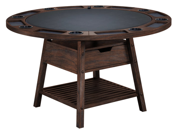 Legacy Emory Game Table Rustic Finishes