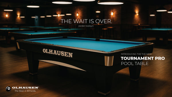 Olhausen Tournament Pro Pool Table hero shot