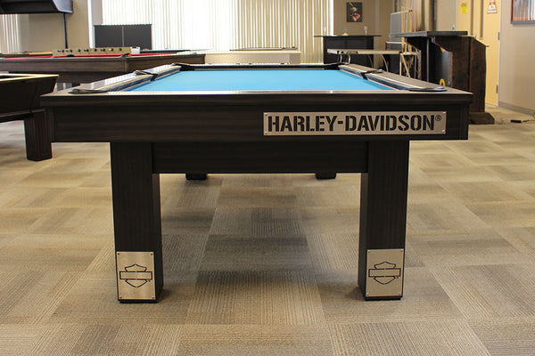 Olhausen Harley-Davidson Maple Pool Table front view