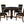 Heritage 3-1 Game Table Set