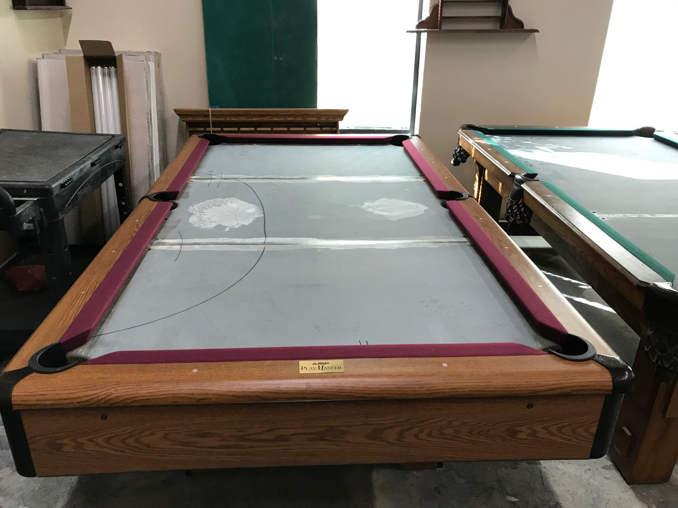 Used 8’ AMF Playmaster Pool Table — Chesapeake Billiards
