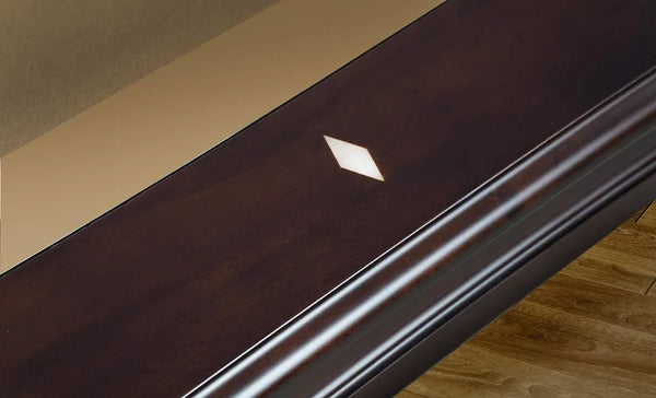 7’ C.L. Bailey Elayna Pool Table Traditional Mahogany