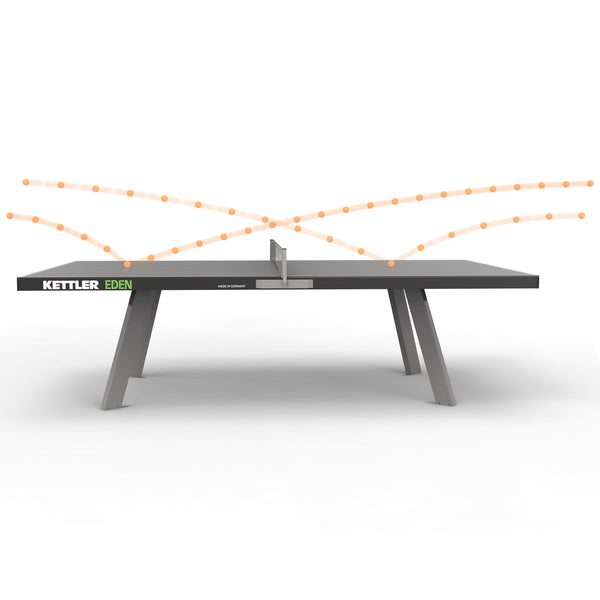 KETTLER Eden Outdoor Stationary Table Tennis Table