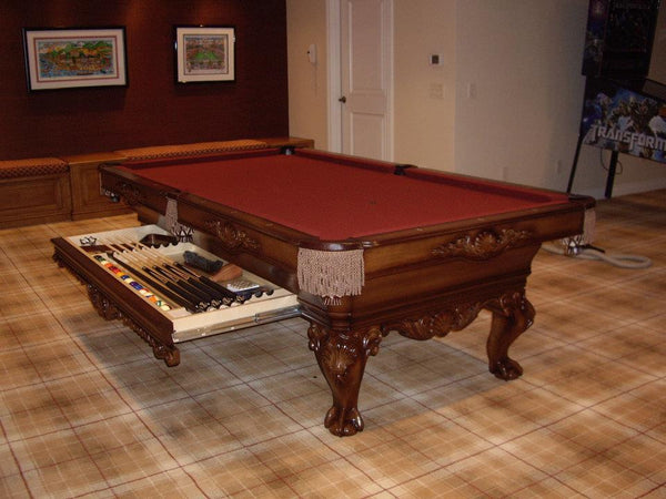 Olhausen St. Andrews Pool Table heritage mahogany