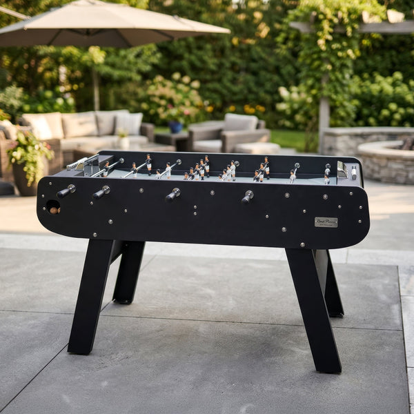 René Pierre Tahiti Noir Outdoor Four-Player Foosball Table