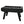 René Pierre Tahiti Noir Outdoor Four-Player Foosball Table