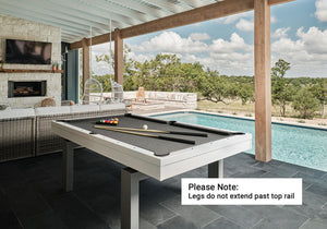 Olhausen South Beach Outdoor Pool Table alternate view