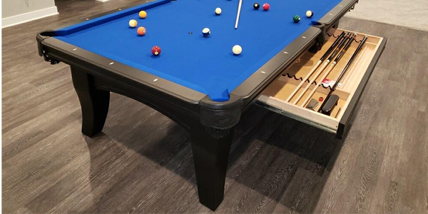 Olhausen Chicago Pool Table drawer detail