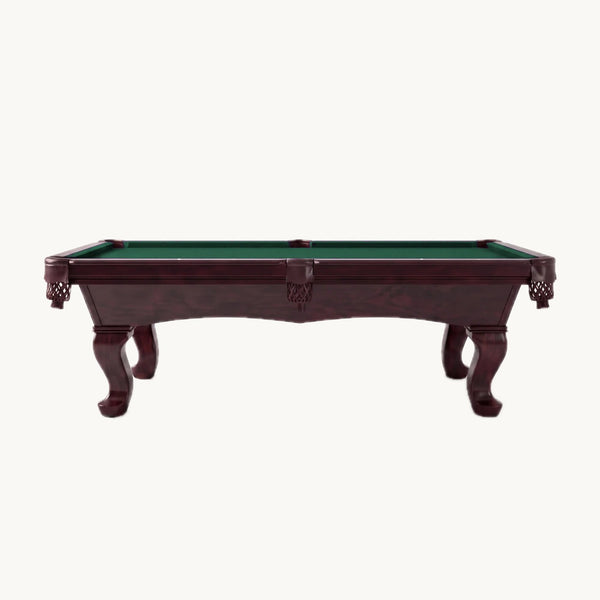 7’ C.L. Bailey Elayna Pool Table Traditional Mahogany