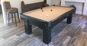 Olhausen Remington Pool Table matte graphite finish