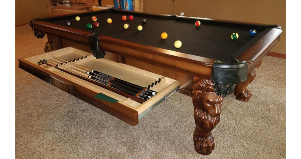 Olhausen St. George Pool Table with drawer
