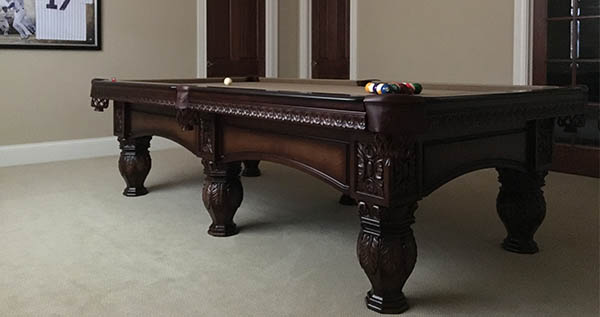 Olhausen Venetian Pool Table heritage cherry
