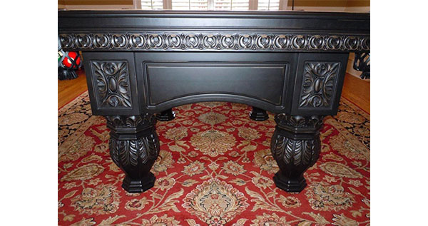 Olhausen Venetian Pool Table onyx finish