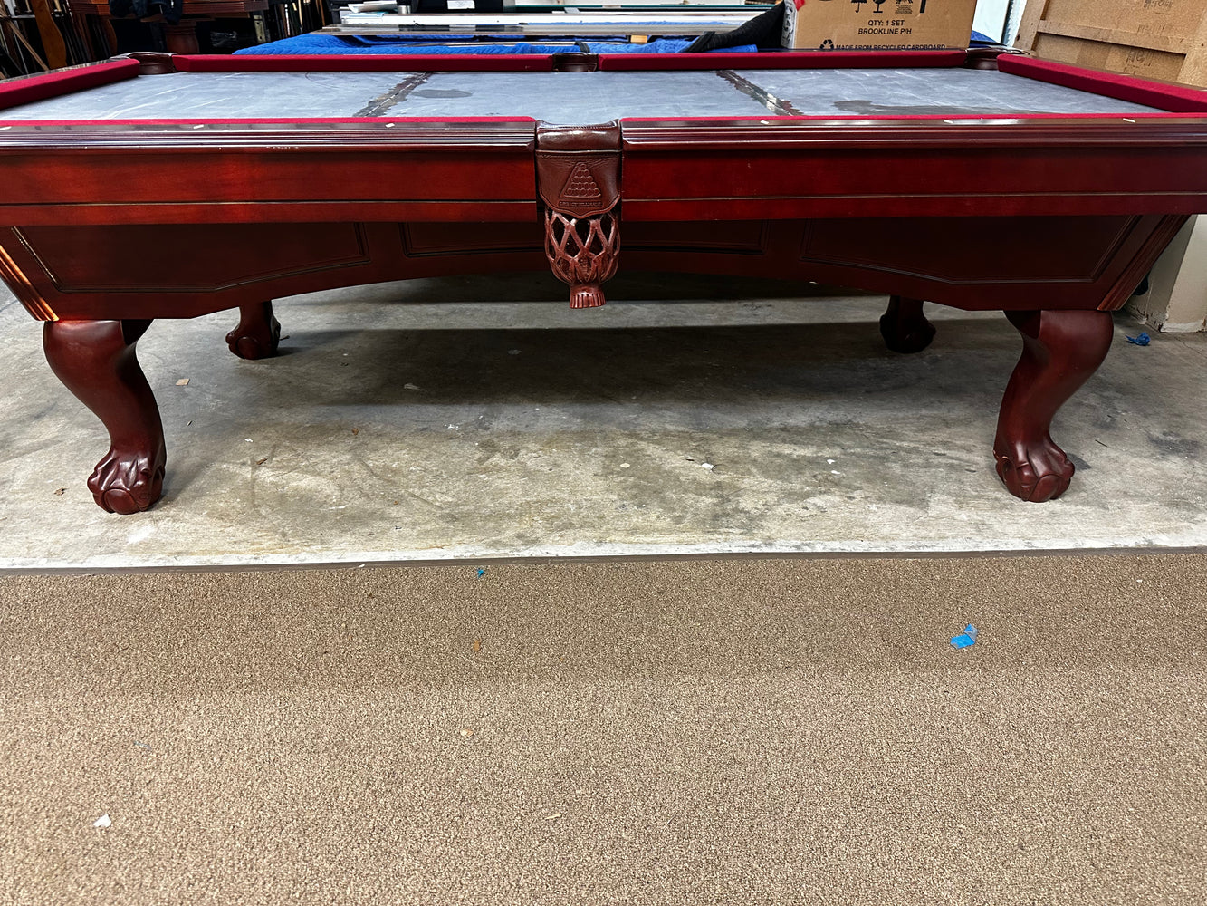 Used 8’ Legacy Billiards Romeo Pool Table
