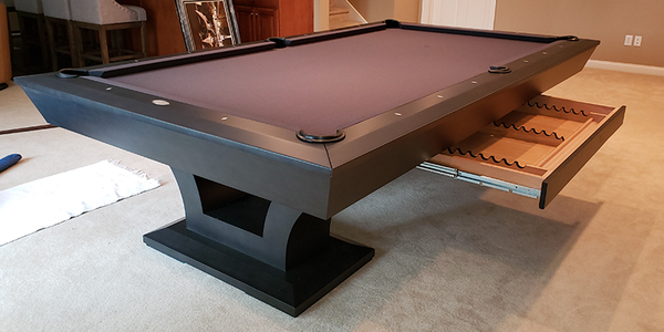 Olhausen Luxor Pool Table with drawer