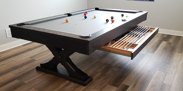 Olhausen Tustin Pool Table with drawer