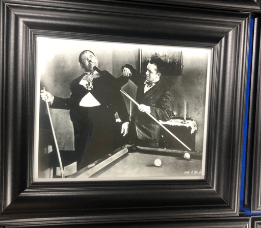 8x12 Framed Billiard Wall Art