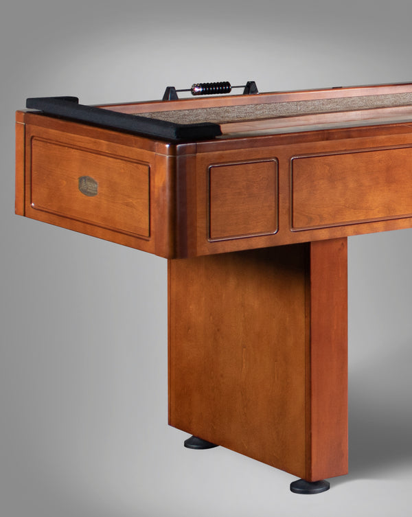 Legacy Classic 9' Shuffleboard Table Walnut and Overcast Finish
