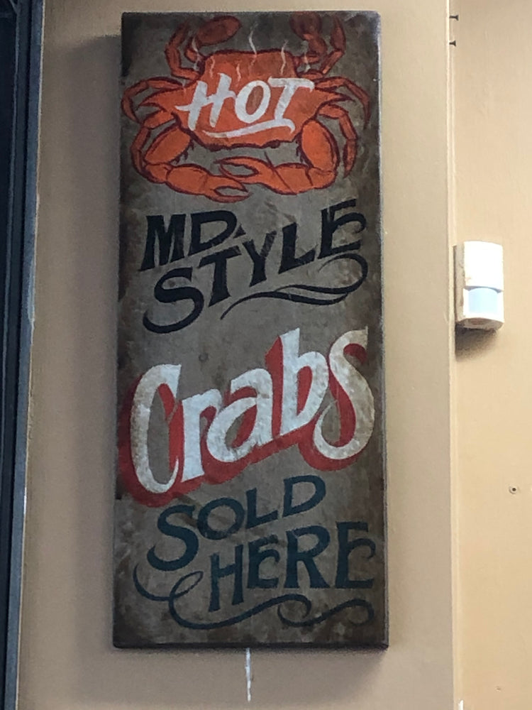 Hand-Painted Sign Wall Art
