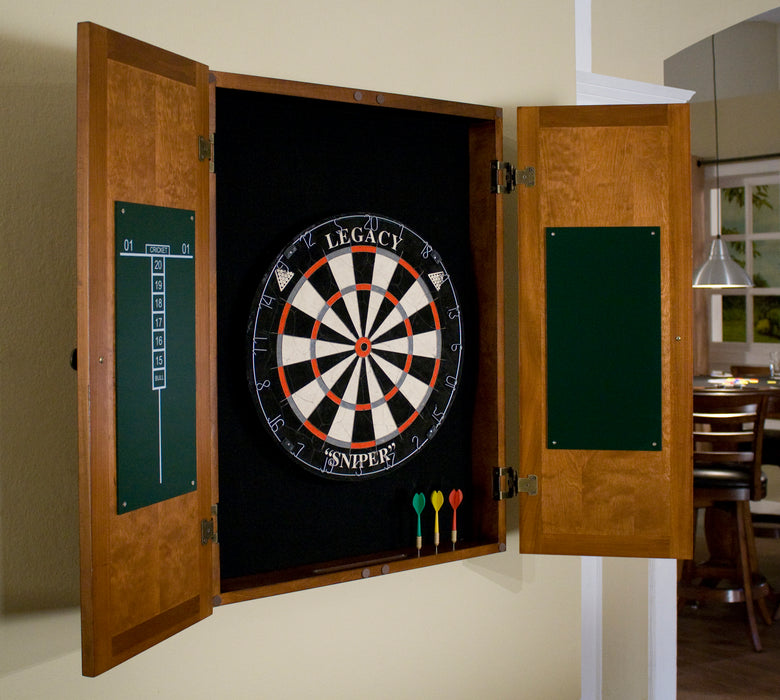 Legacy Billiards Sterling Dart Board Cabinet