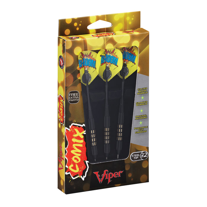 Viper Comix Ka-Boom! 22 Gram Steel Tip Dart Set