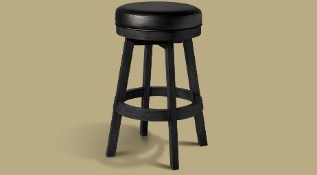 Legacy Classic Backless Stool
 Onyx