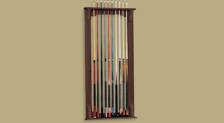 Legacy Billiards Heritage Wall Rack — Chesapeake Billiards