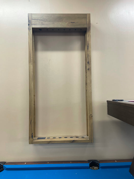 Solid Walnut Cue Rack