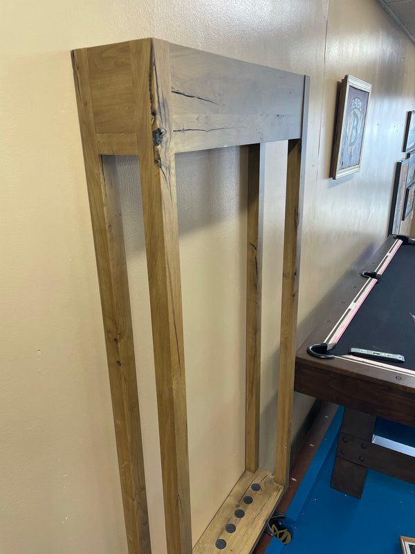 Solid Walnut Cue Rack