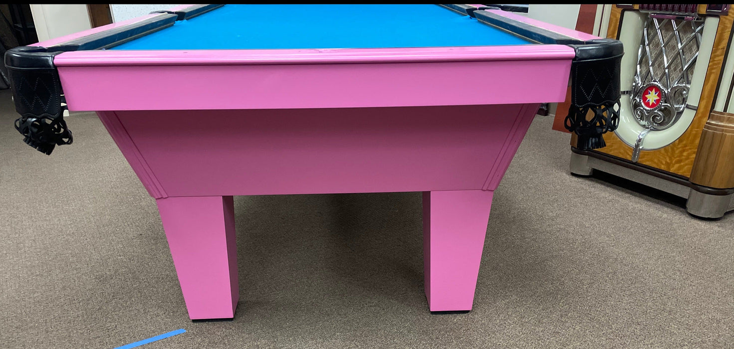 The “Pink” 8’ Pool Table