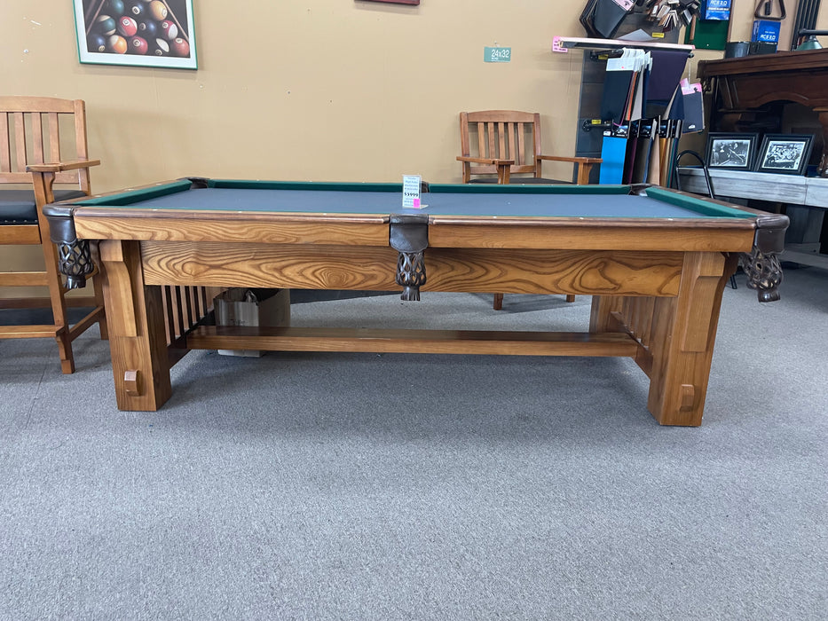 Used 8’ Vitalie High Point Mission Style Pool Table