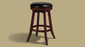 Legacy Sterling Backless Stool Black Cherry